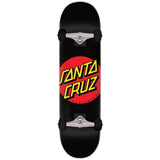 Santa Cruz Classic Dot Sk8 Complete Skateboard - Black 8''