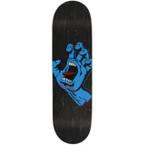 Santa Cruz Screaming Hand Skateboard Deck - Black 8.6''