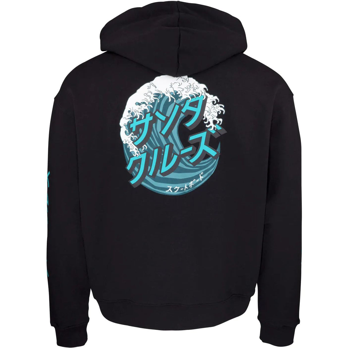 Santa Cruz Japanese Wave Dot Hoodie - Black