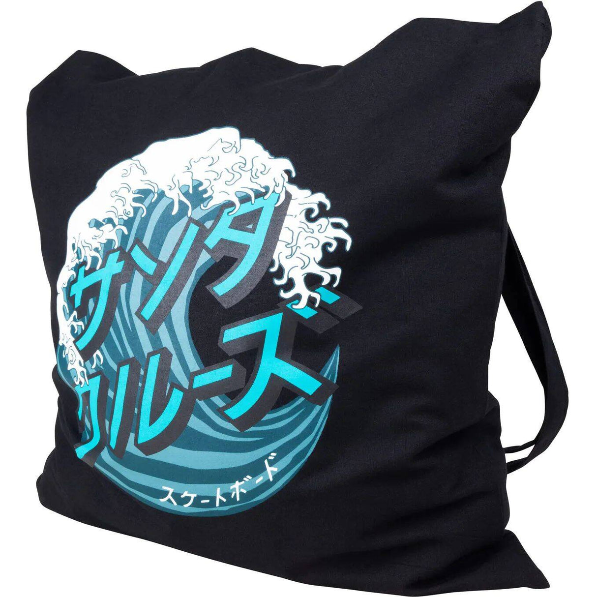 Santa Cruz Japanese Wave Dot Tote Bag - Black