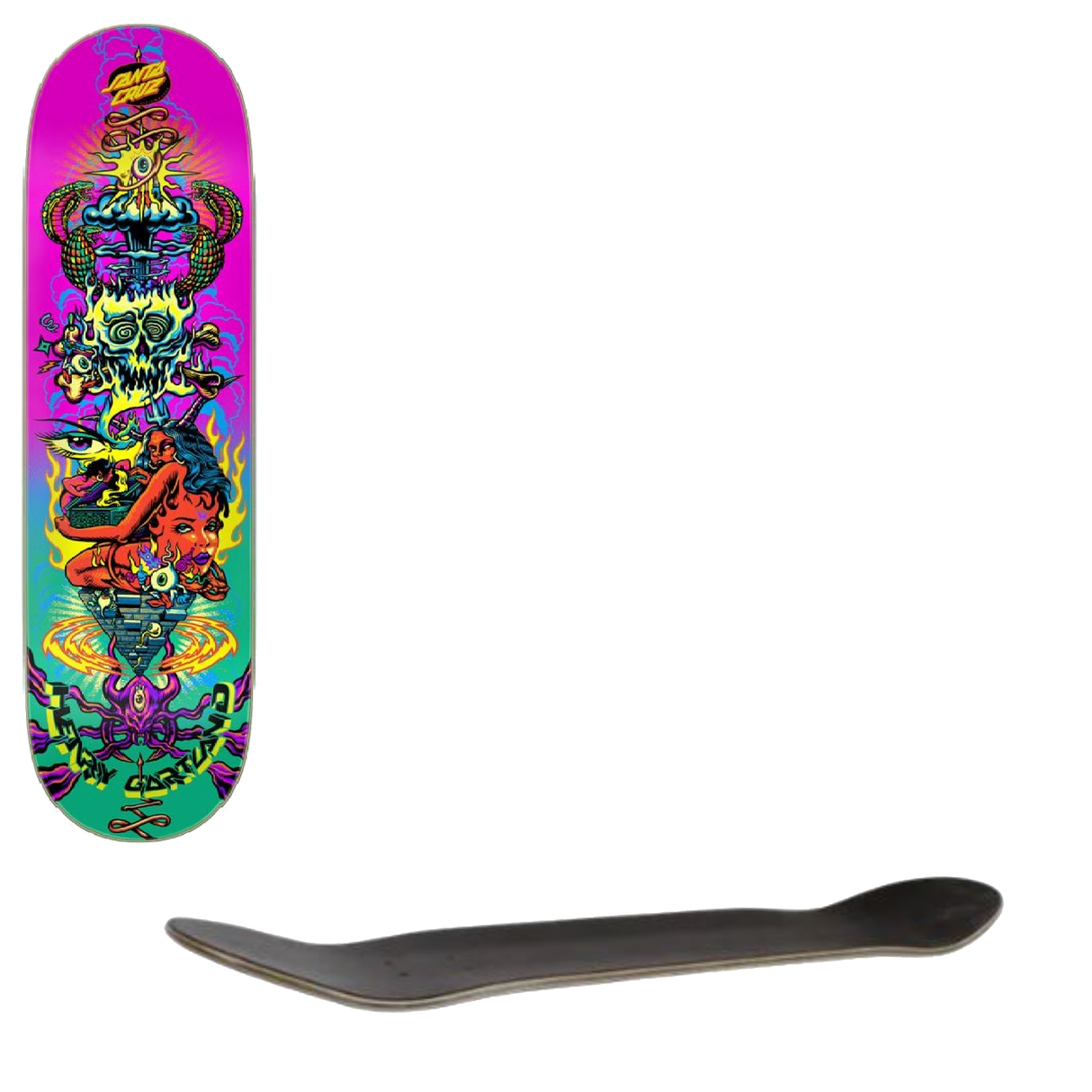 Santa Cruz Gartland Sweet Dreams Skateboard Deck - 8.28"