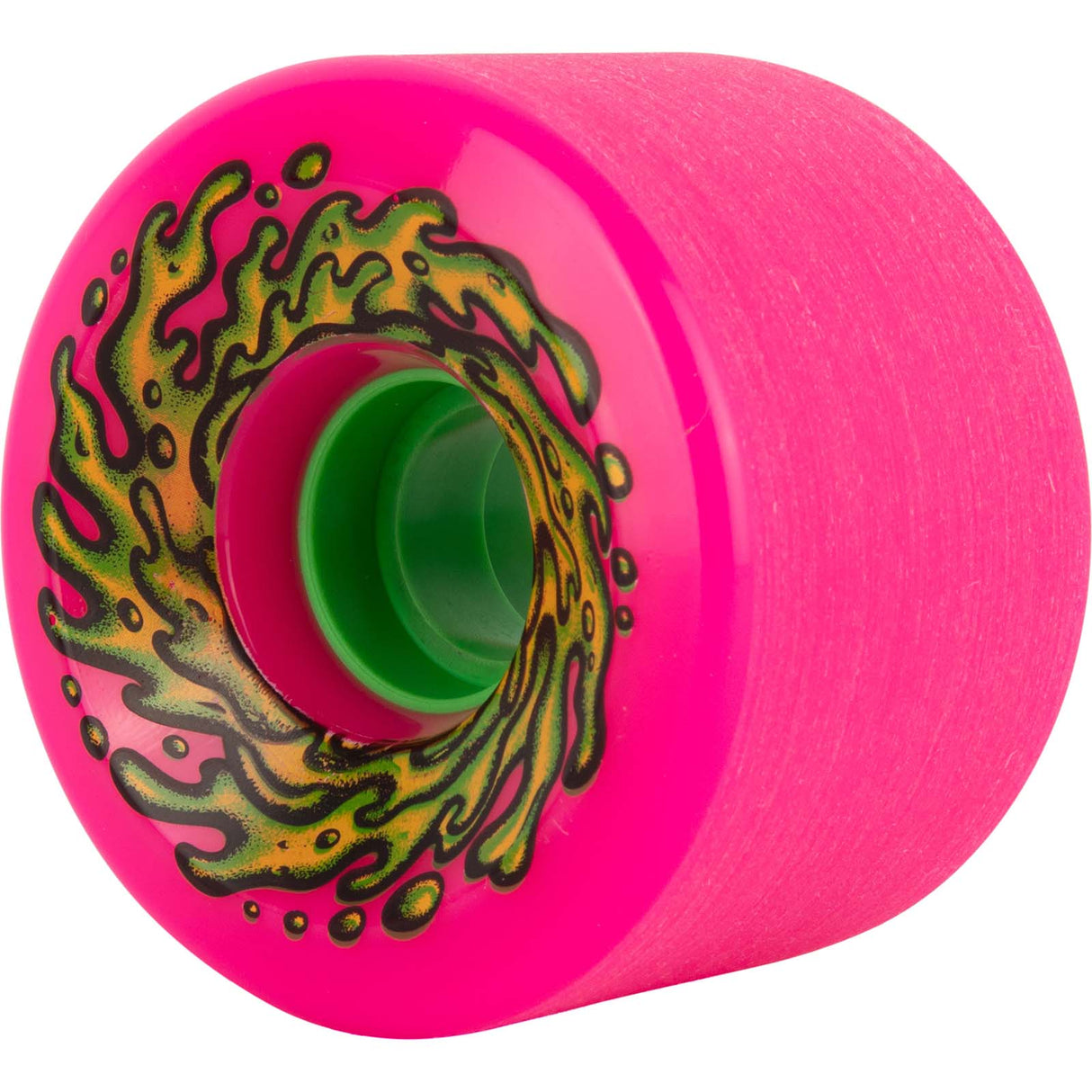 Santa Cruz Slime Balls OG Slime Skateboard Wheels - Pink 66mm