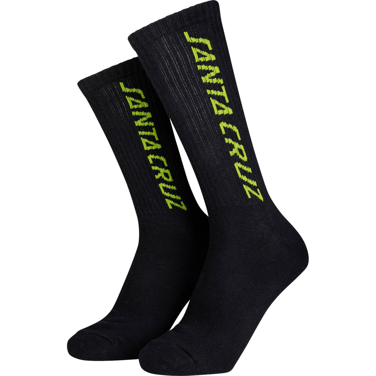 Santa Cruz Strip Socks - Black