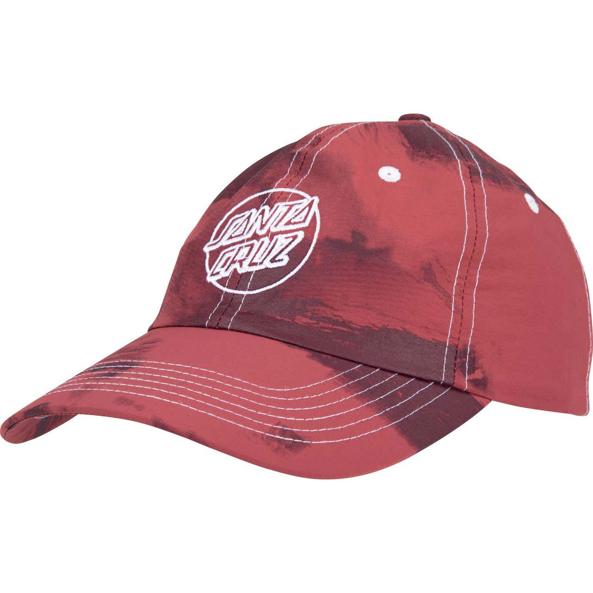 Santa Cruz Crash Strapback Cap - Port