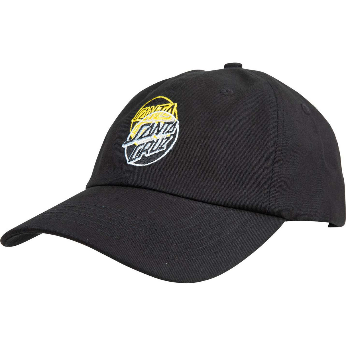 Santa Cruz Dissect Dot Strapback Cap - Black