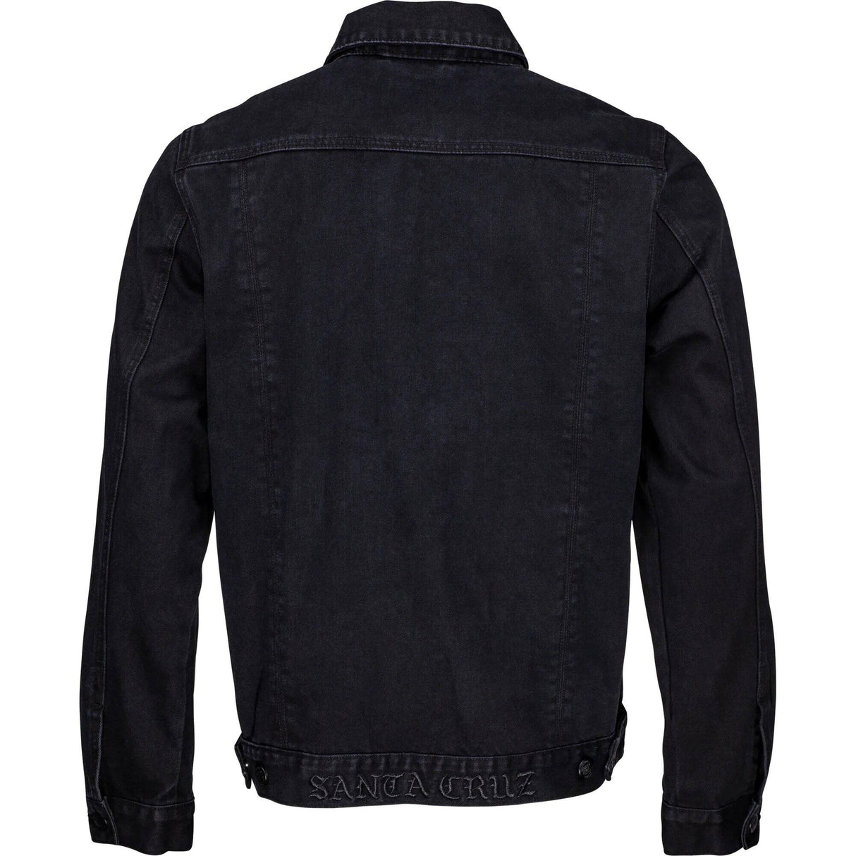 Santa Cruz Dressen Rose Kit Jacket - Black Denim