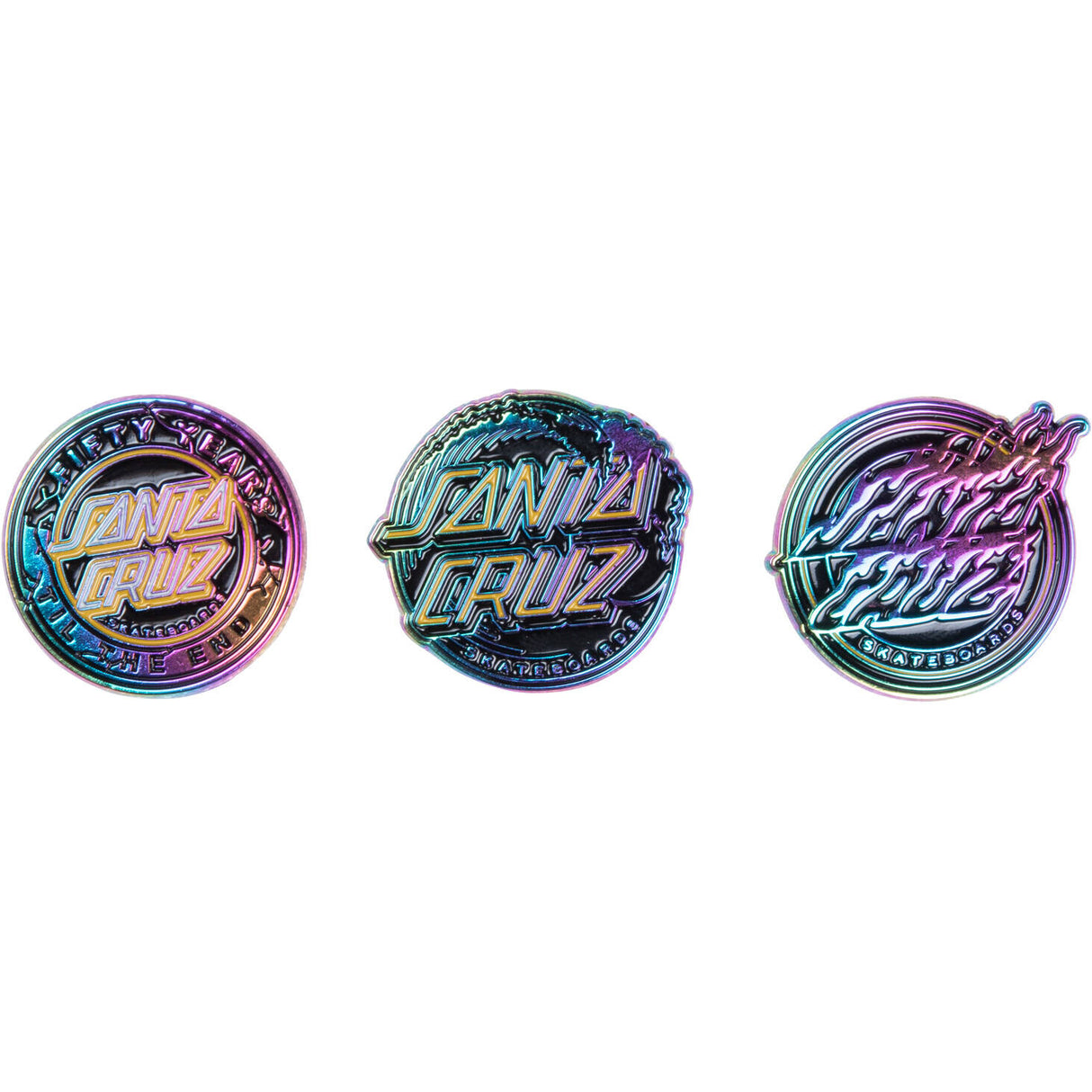 Santa Cruz 50th Anniversary Pin set - Multi