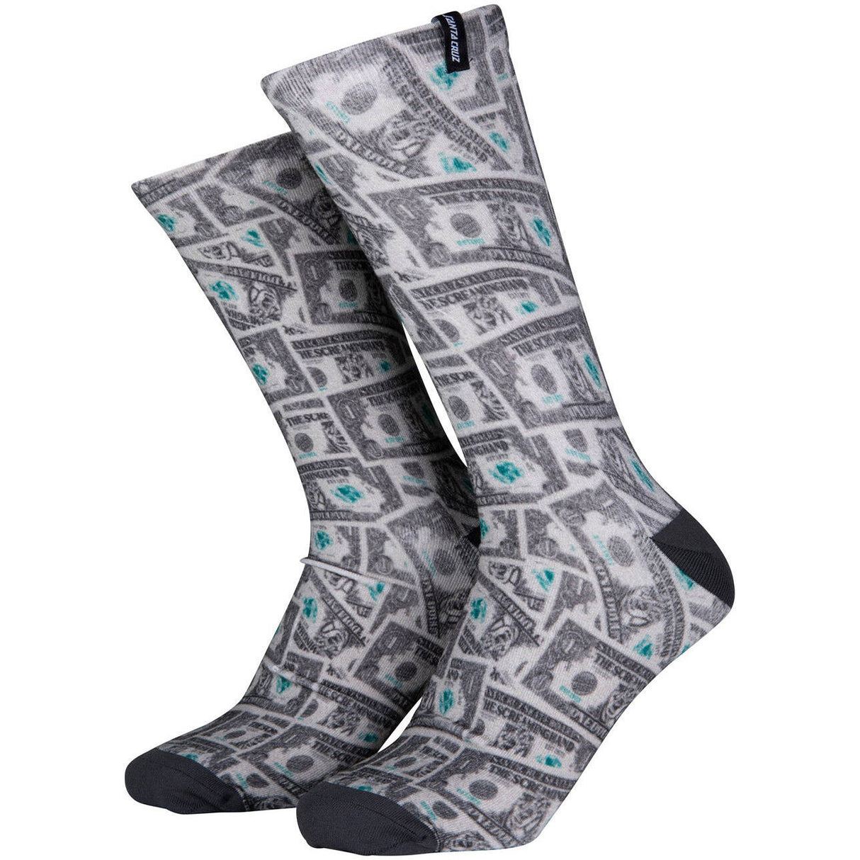 Santa Cruz Mako Dollar Socks - Bills
