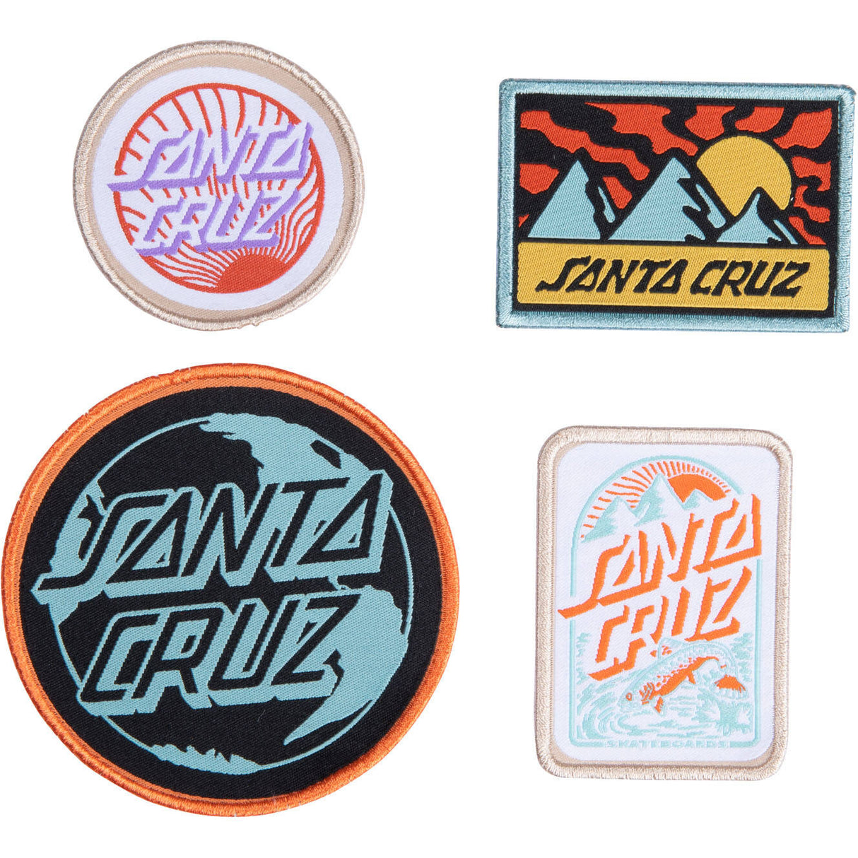Santa Cruz Vista Patch Set - Multi