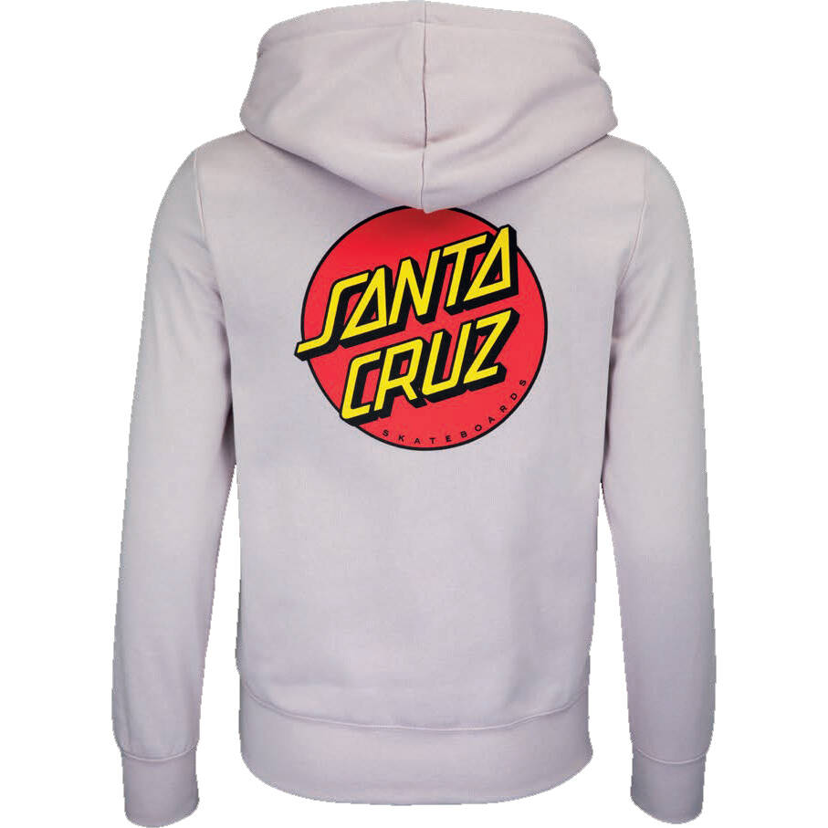 Santa Cruz Classic Dot Womens Hoodie - Lavender Blue