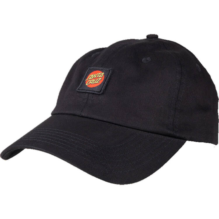 Santa Cruz Classic Label Cap - Black