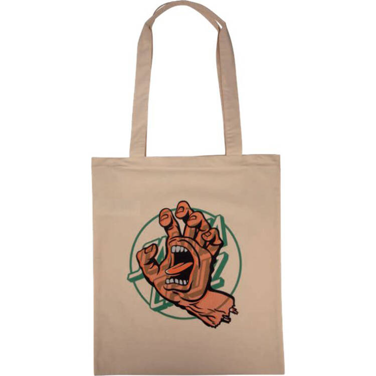 Santa Cruz Opus Hand Overlay Tote Bag - Natural