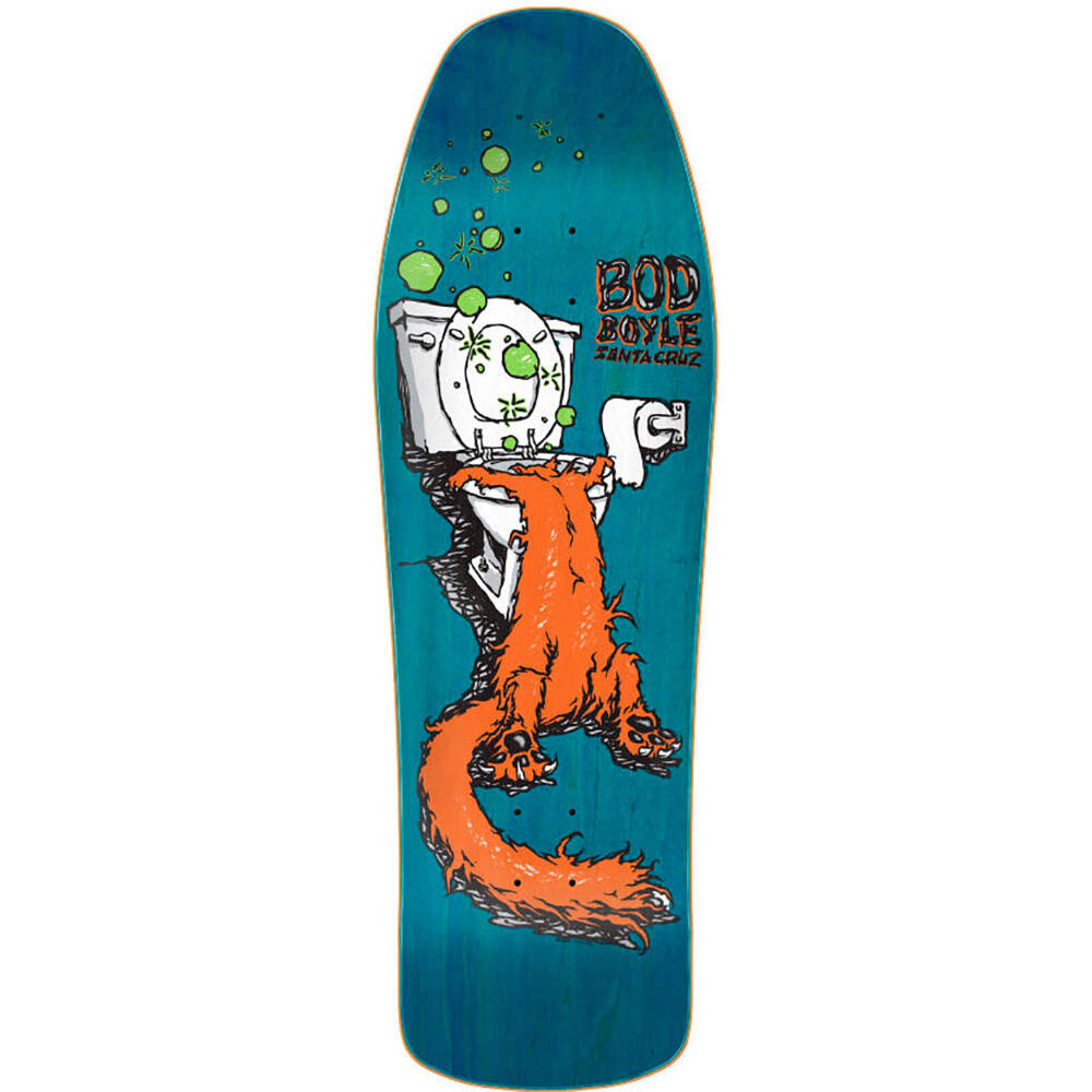 Santa Cruz Reissue Boyle Sick Cat Skateboard Deck - Multi 9.99"