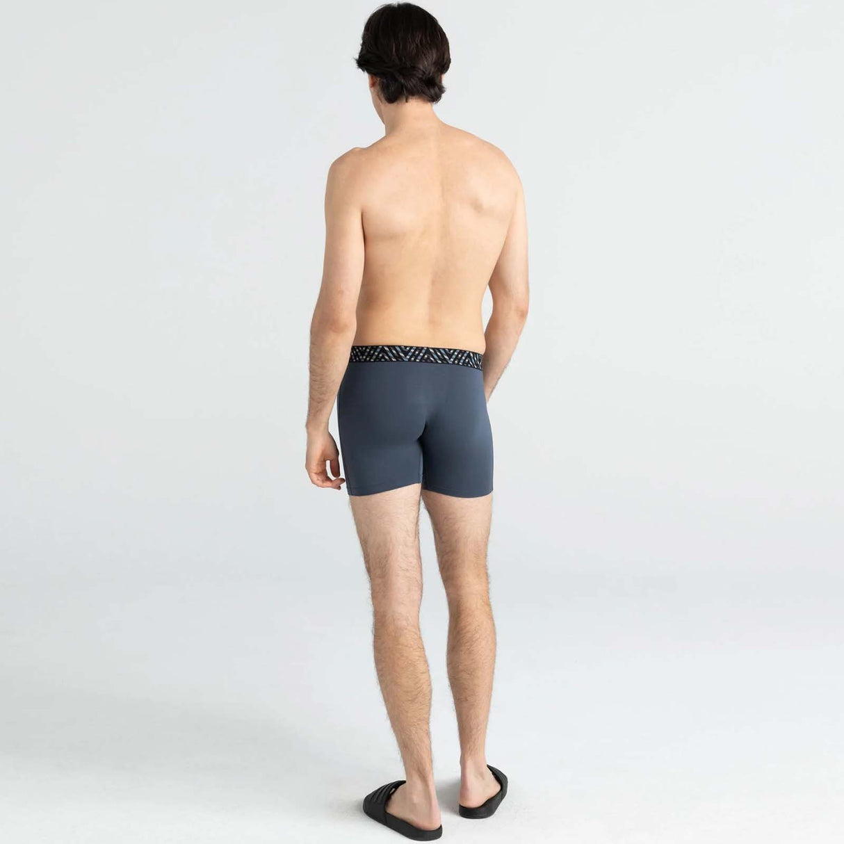 Saxx Vibe Super Soft Boxers - India Ink/Amaze-Ing