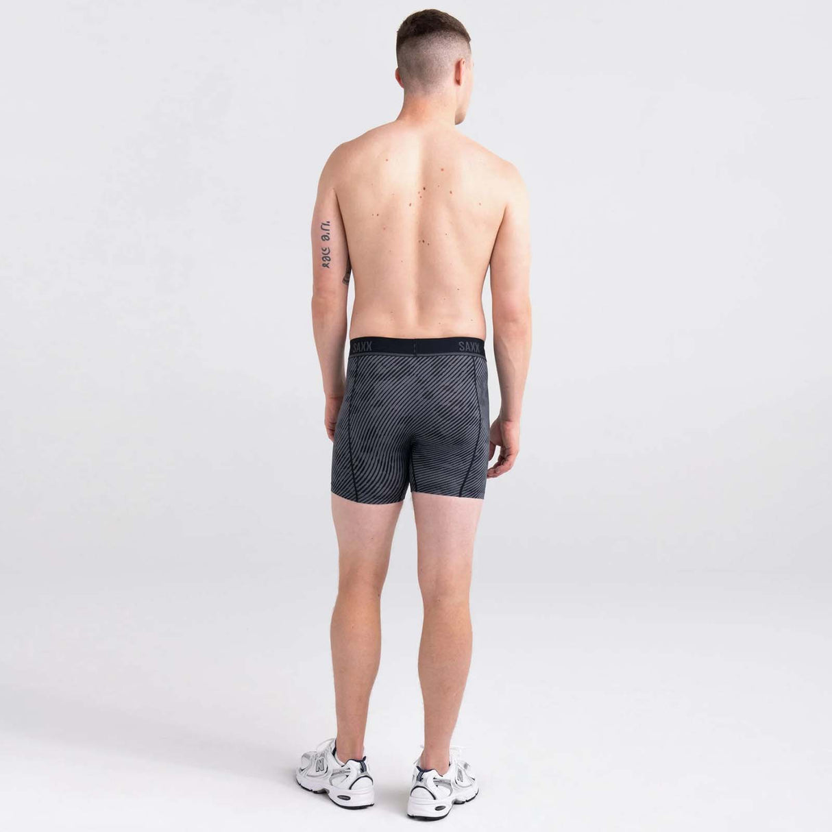 Saxx Kinetic Boxer Briefs - Optic Camo/Black