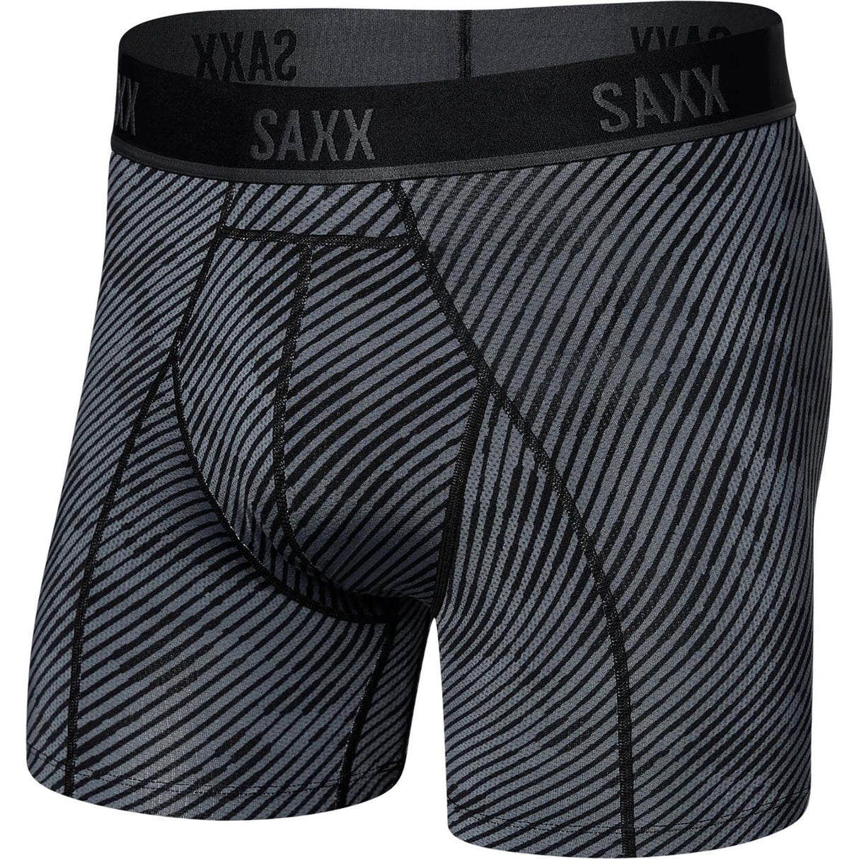 Saxx Kinetic Boxer Briefs - Optic Camo/Black