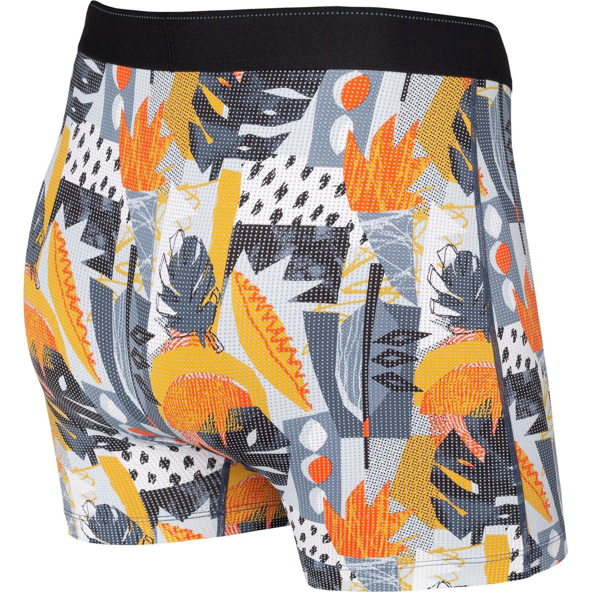 Saxx Quest Boxer Briefs - Blue Cut Work Tropical