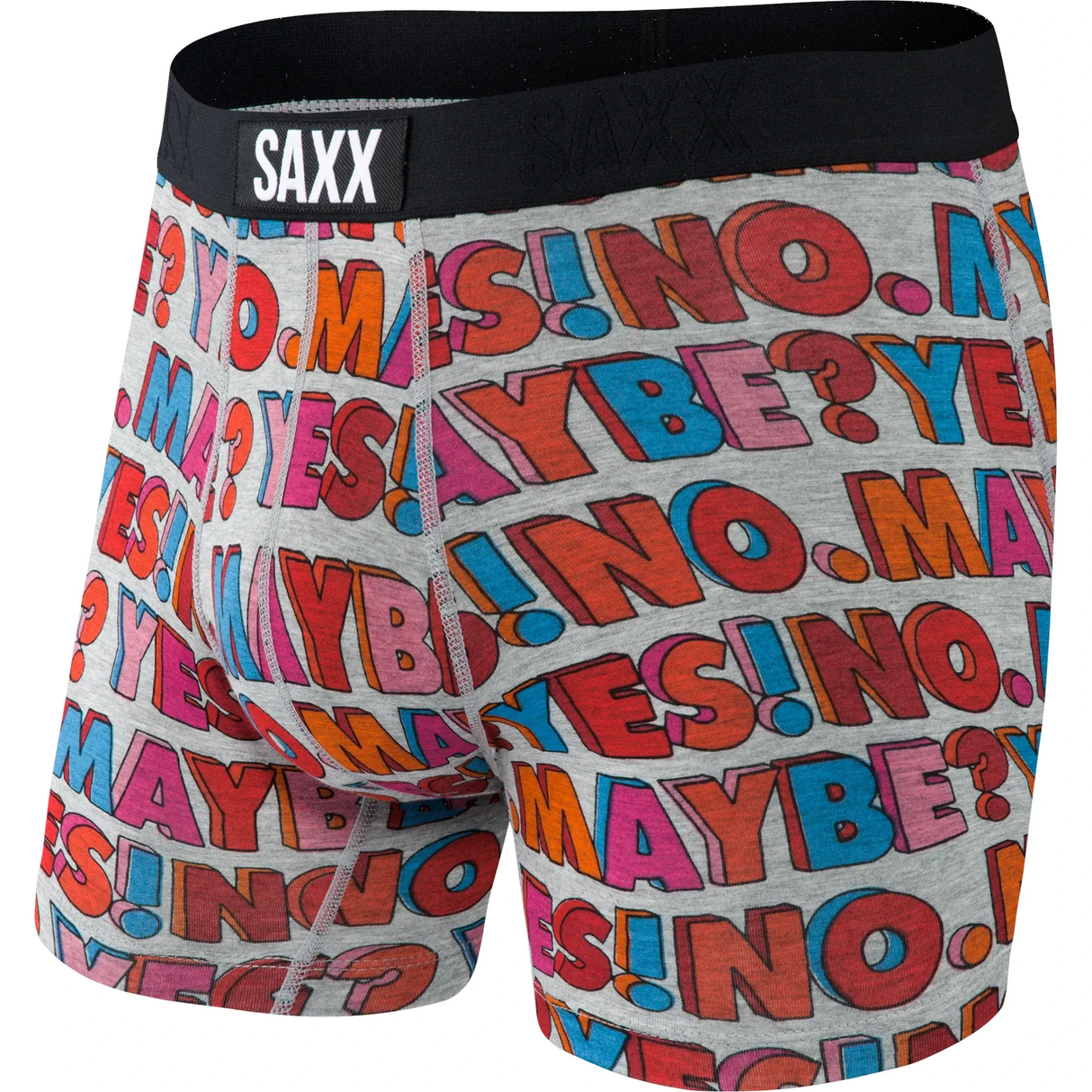 Saxx Vibe Boxer Briefs - Yes No Maybe