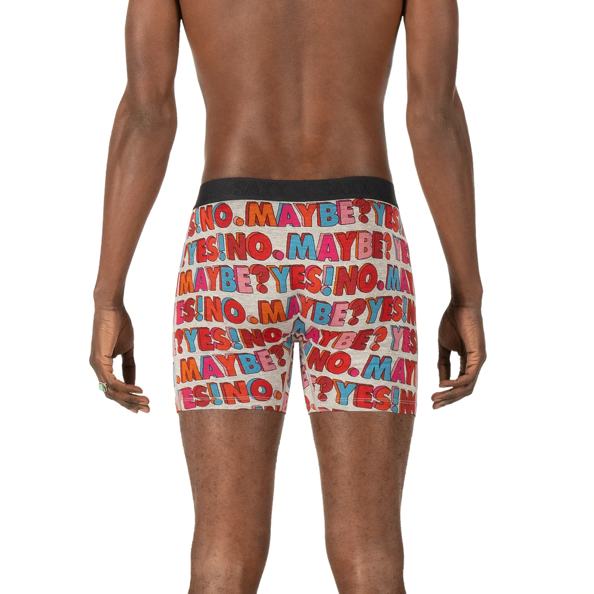 Saxx Vibe Boxer Briefs - Yes No Maybe