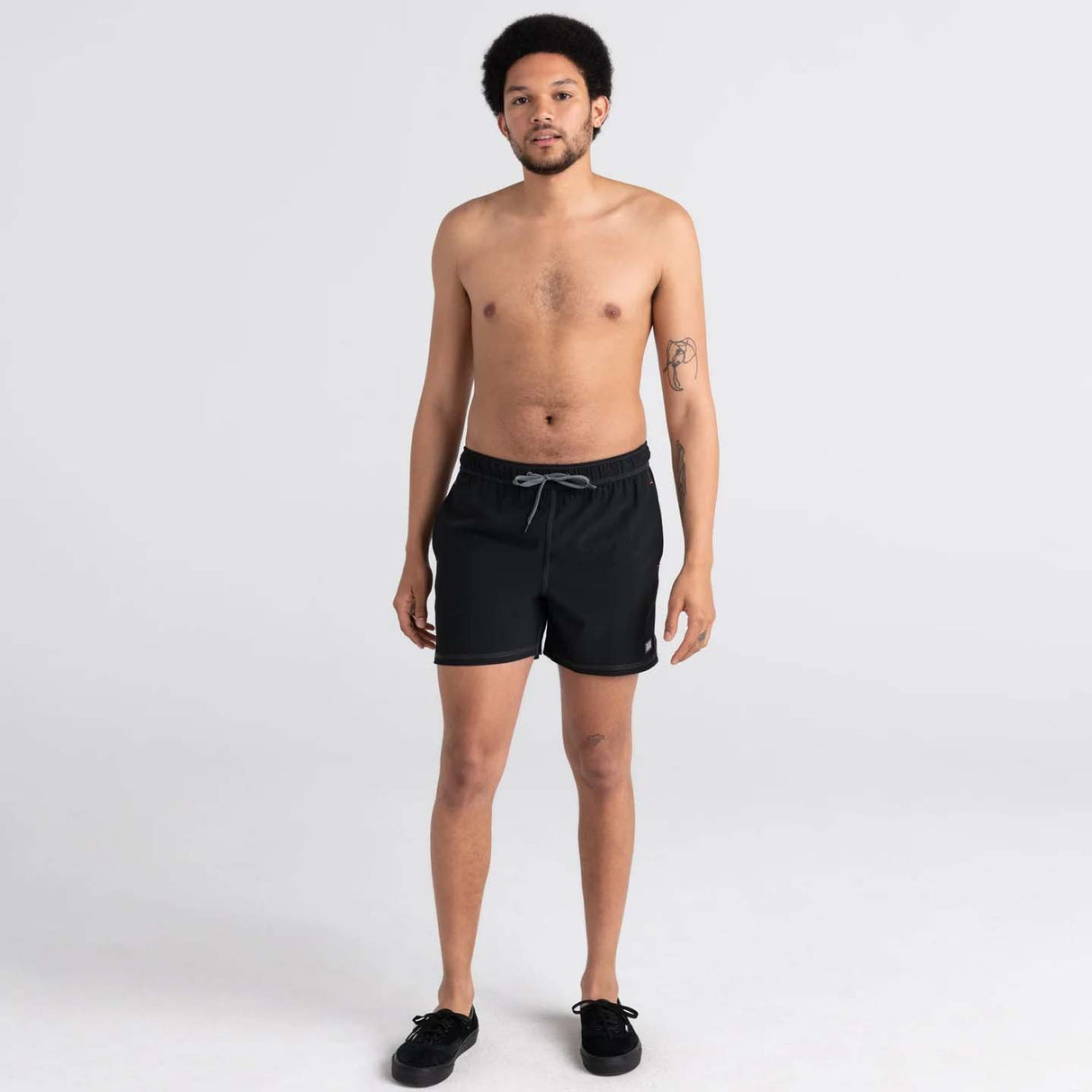 Saxx Oh Buoy Swimming Shorts - Black