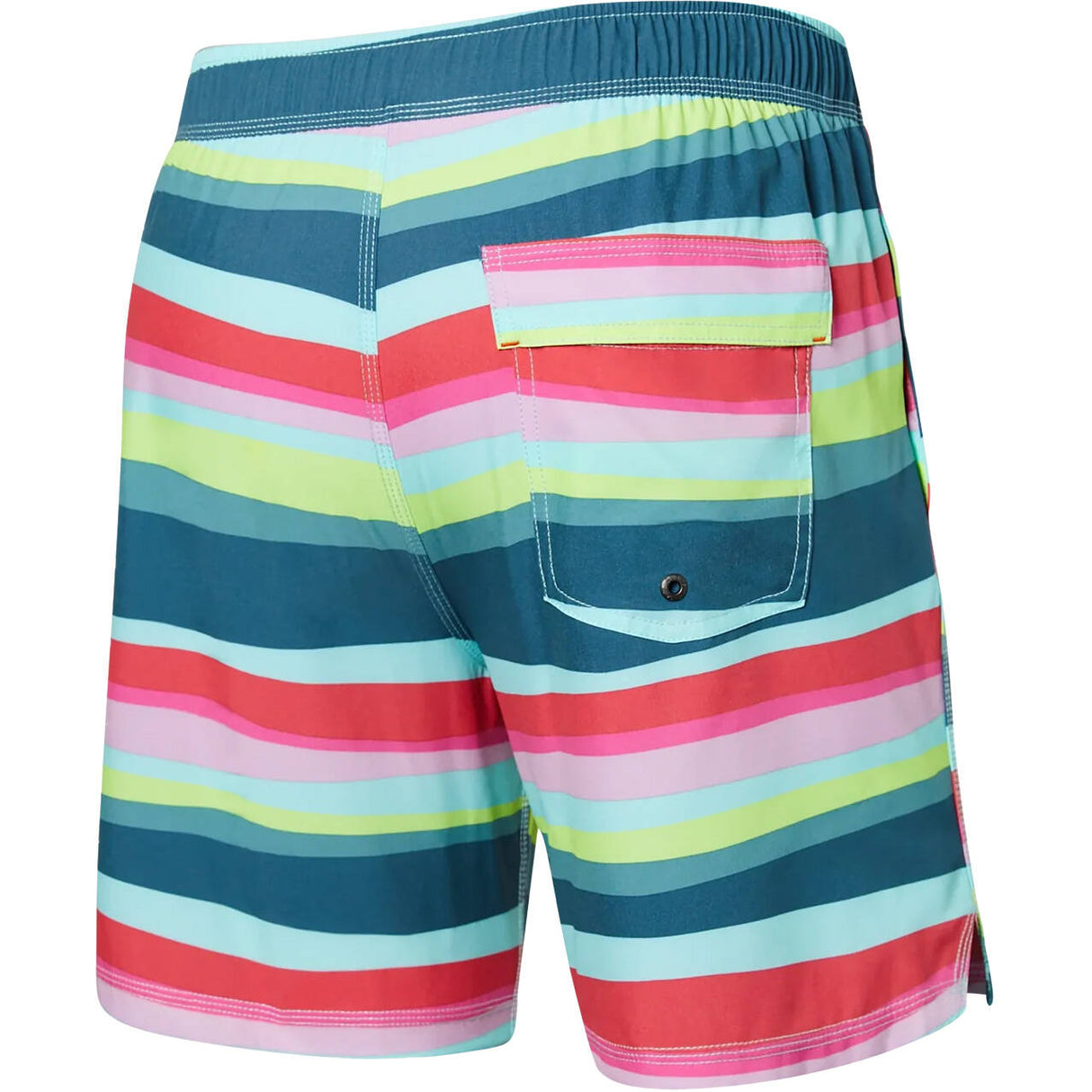 Saxx Oh Buoy Swimming Shorts - Cutback Stripe