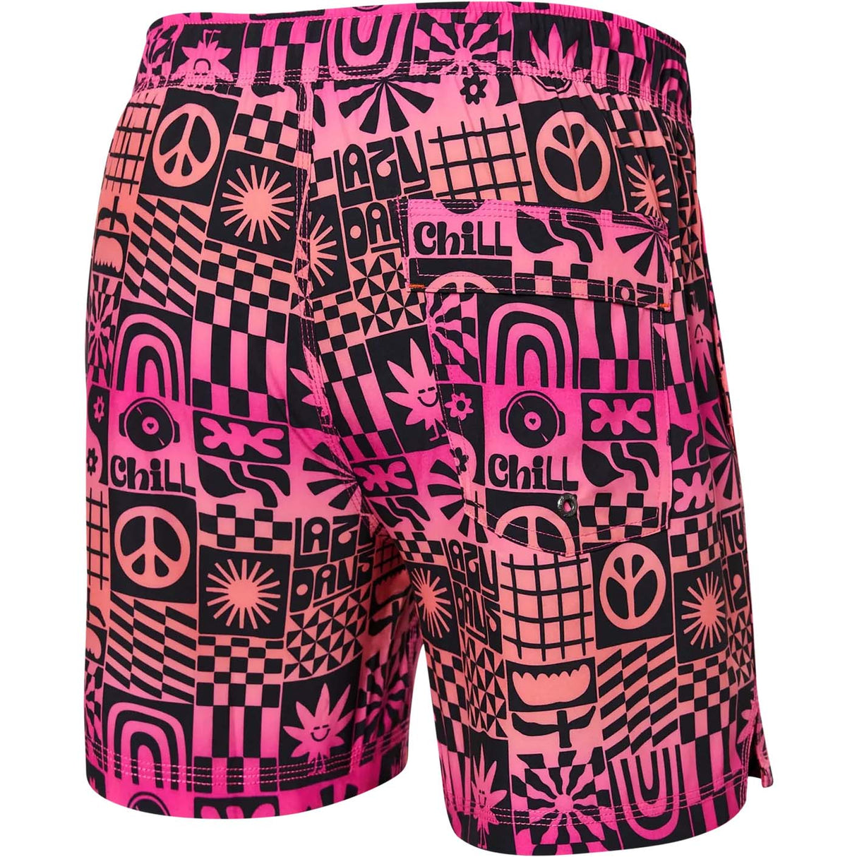 Saxx Oh Buoy Swimming Shorts - Lazy Days