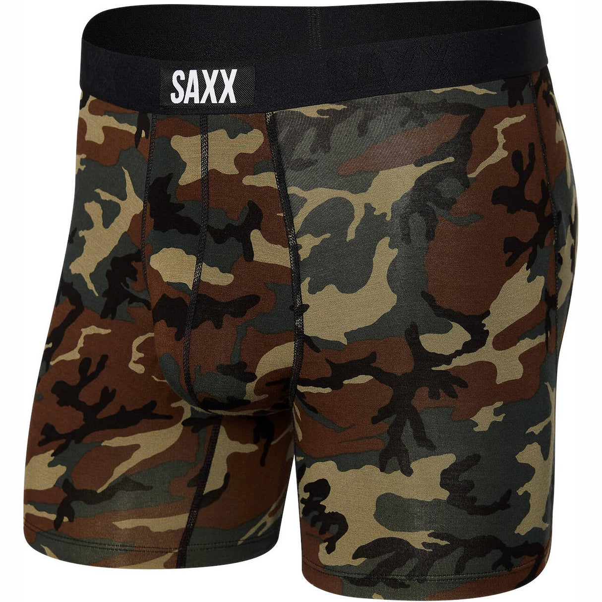 Saxx Vibe Boxer Briefs - Woodland Camo