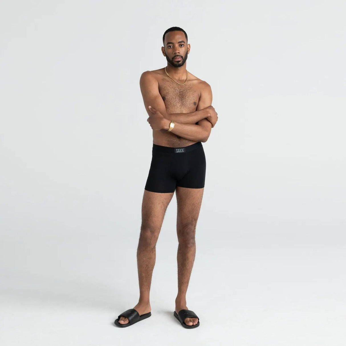 Saxx Vibe Boxer Briefs - 2-Pack - Holidaze/Black