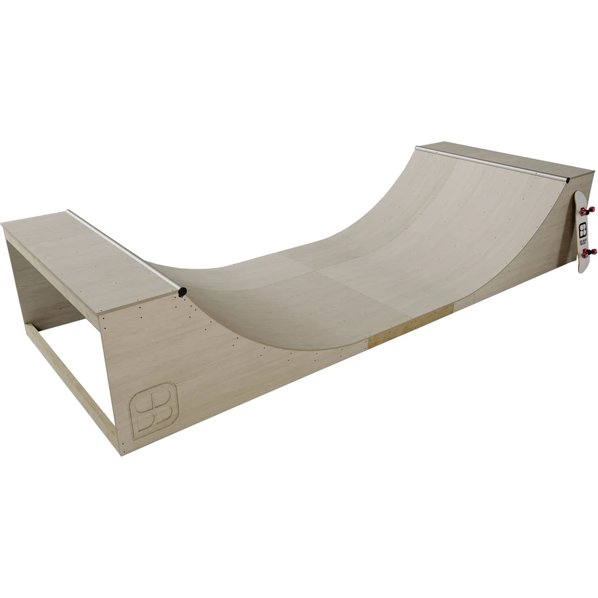 SB Skate Ramps Mini Half Pipe Ramp - 3' x 6'