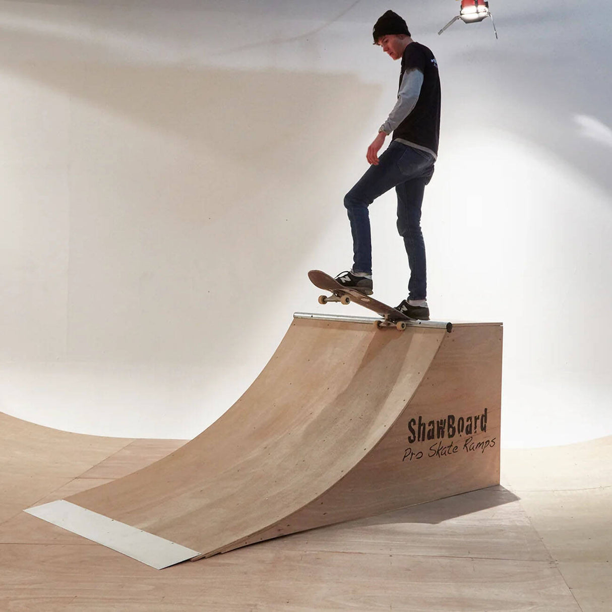 SB Skate Ramps Quarter Pipe Ramp - 3' x 6'