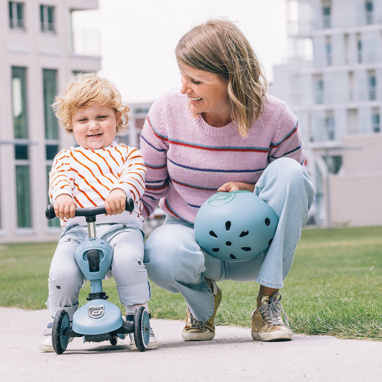 Scoot and Ride Helmet - Steel