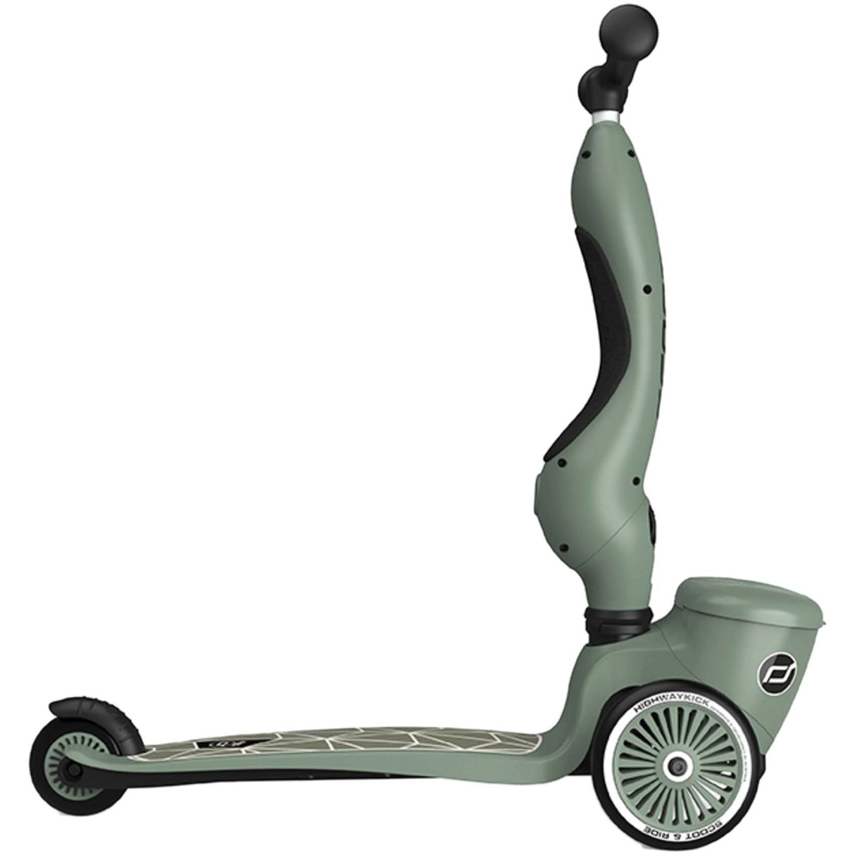 Scoot and Ride Highway Kick 1 Lifestyle Kids Scooter - Green Lines