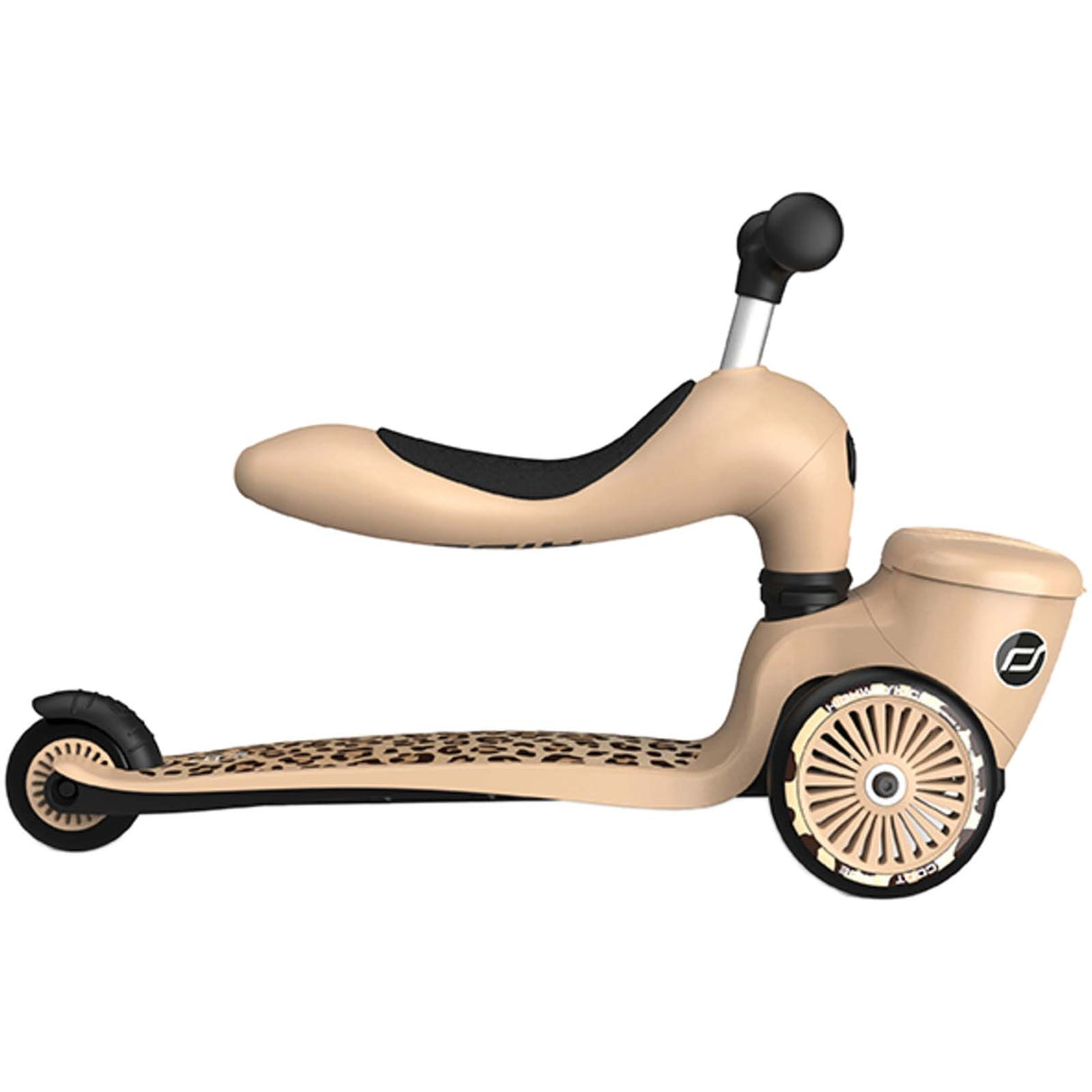 Scoot and Ride Highway Kick 1 Lifestyle Kid Scooter - Leopard