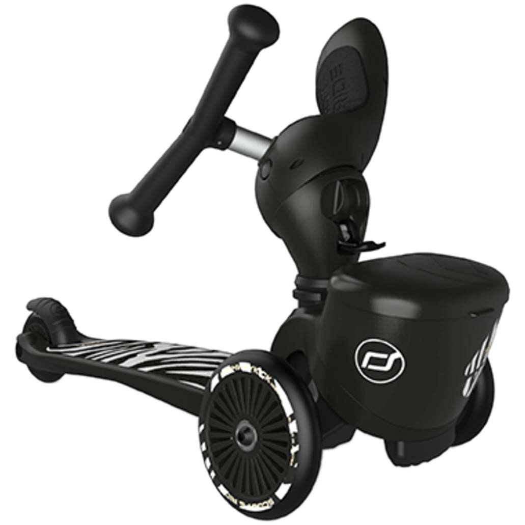 Scoot and Ride Highway Kick 1 Lifestyle Kid Scooter - Zebra