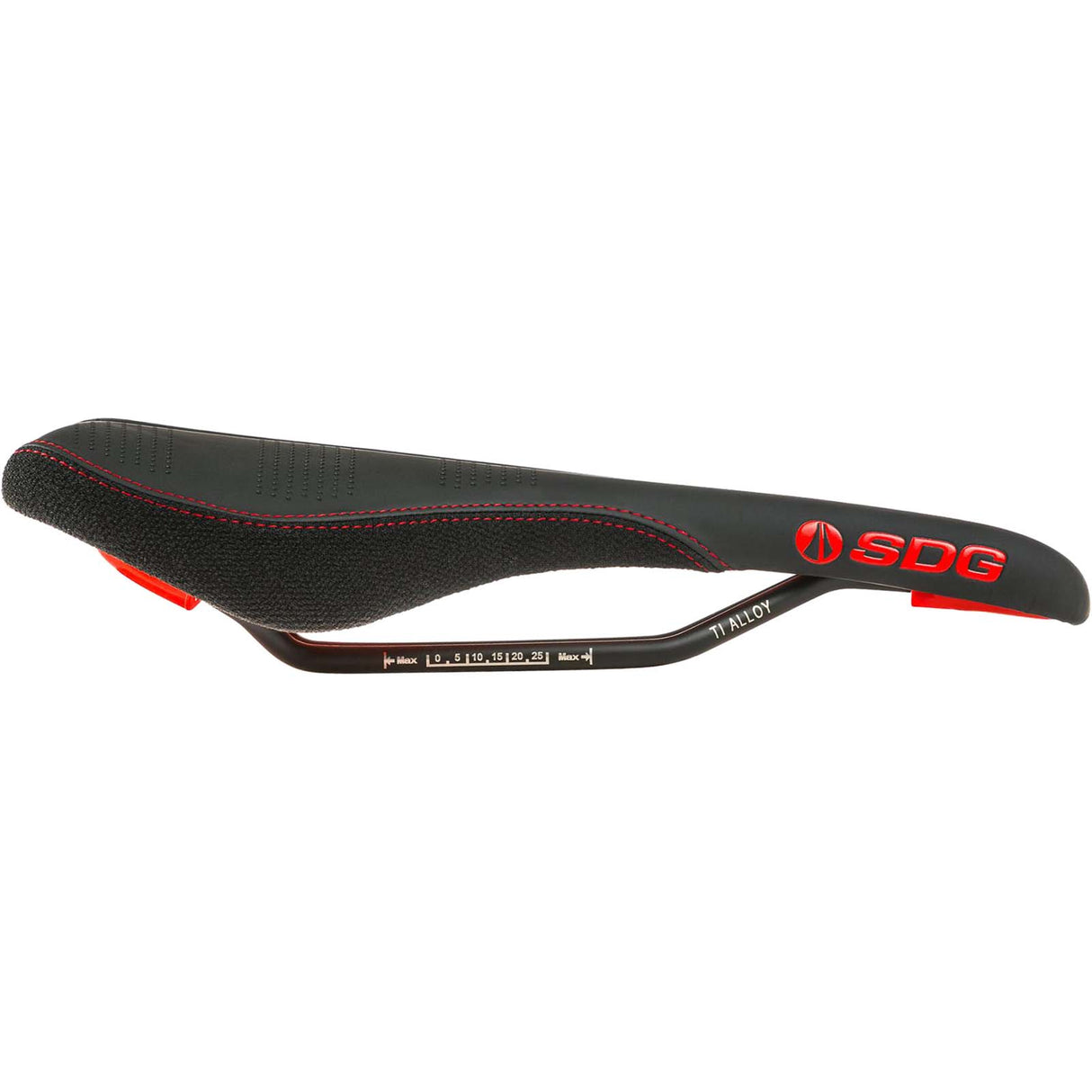 SDG Radar Saddle - Black/Red
