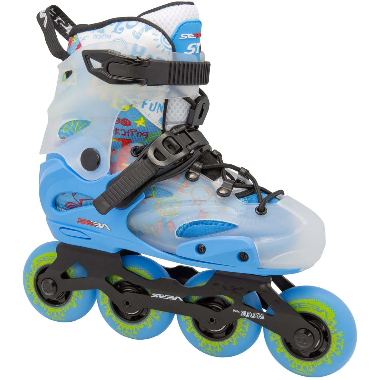SEBA ST MX Junior Adjustable In-Line Skates - Blue