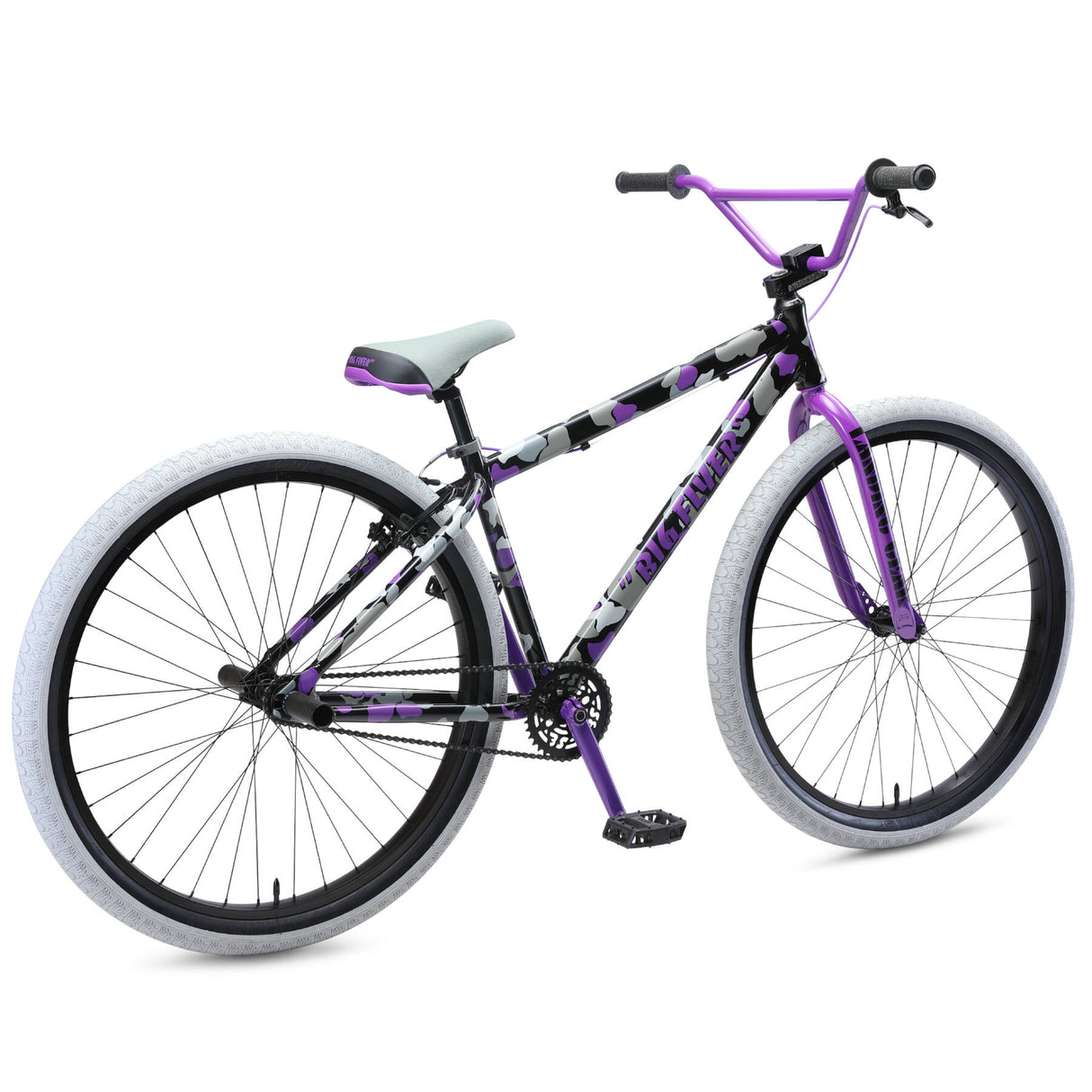 SE Big Flyer 29'' 2021 Complete BMX - Purple Camo