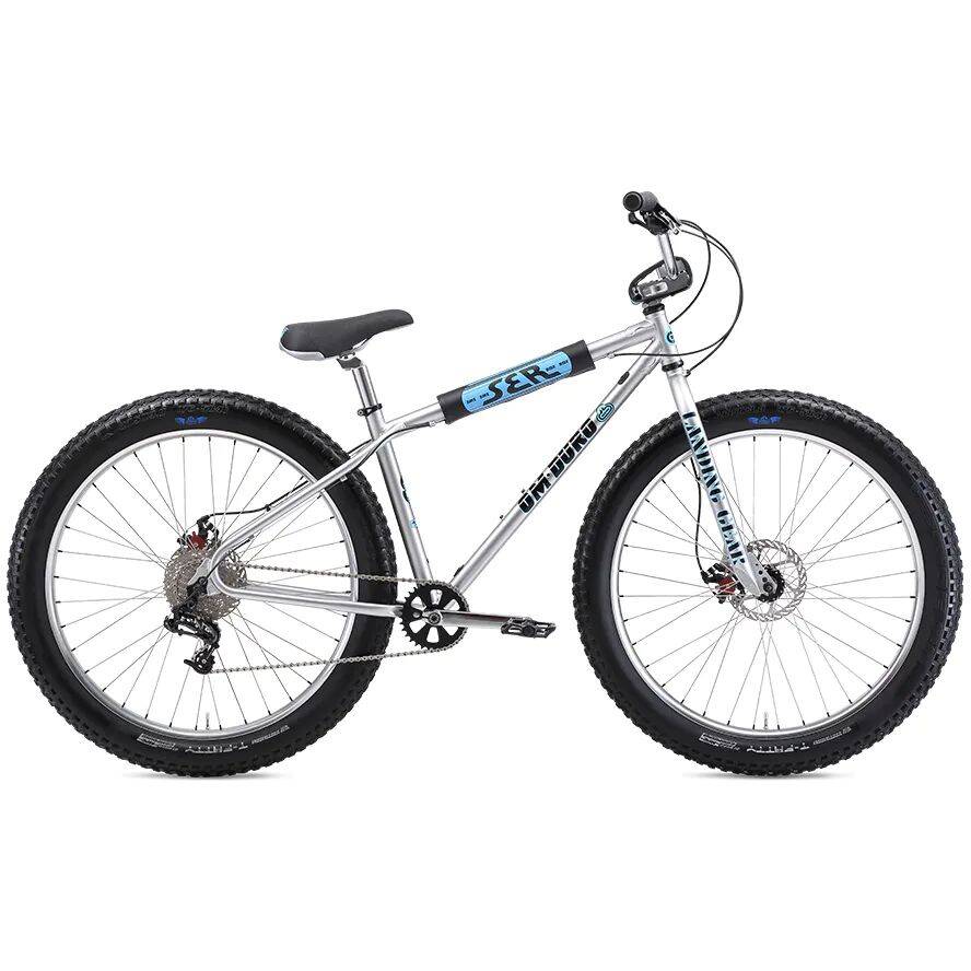 SE OM-Duro 27.5'' Complete BMX - Silver Sparkle
