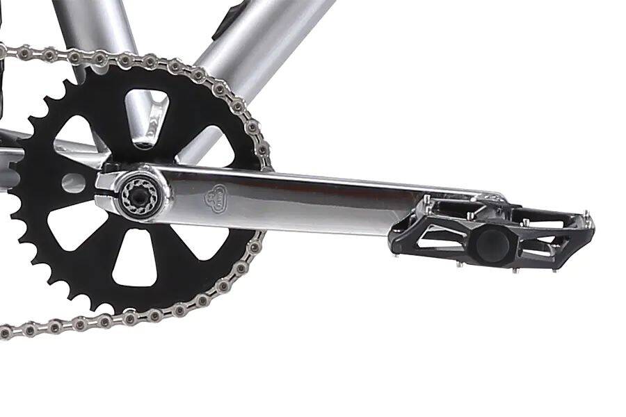 SE OM-Duro 27.5'' Complete BMX - Silver Sparkle