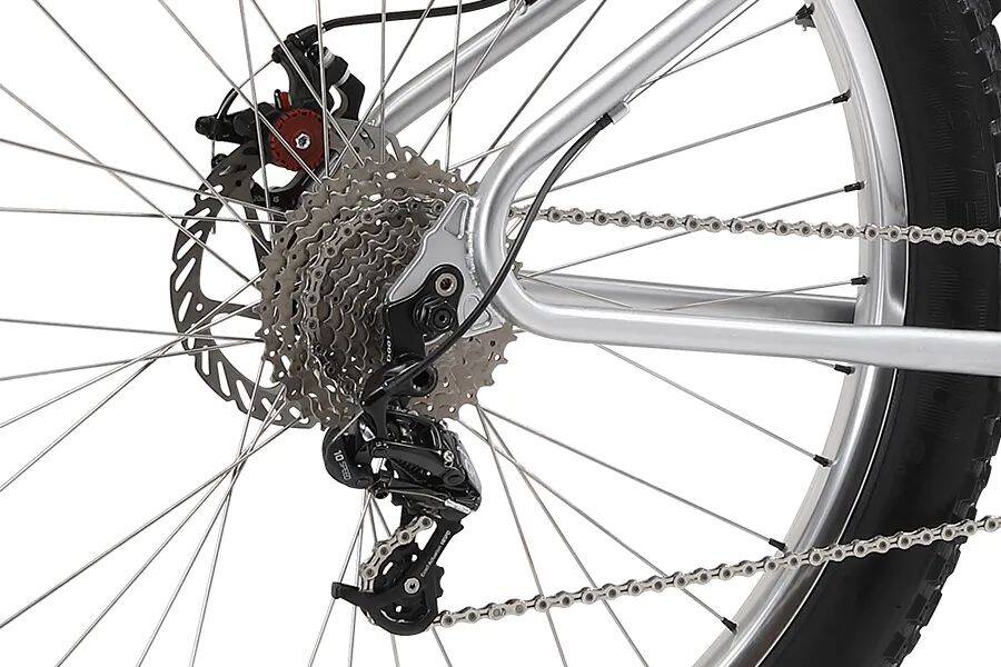 SE OM-Duro 27.5'' Complete BMX - Silver Sparkle