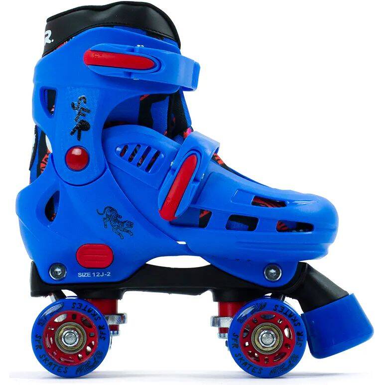 SFR Storm IV Quad Roller Skates - Blue/Red