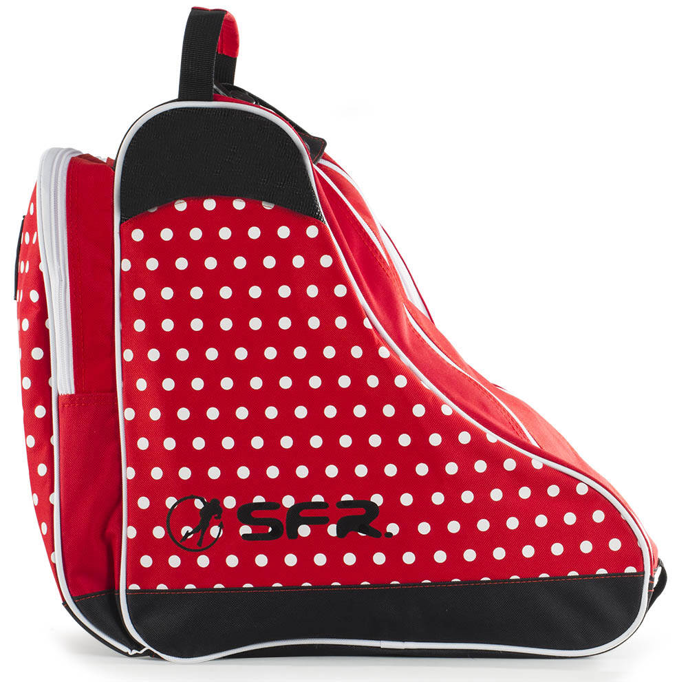 SFR Ice Skate Bag - Designer Red Polka Dot