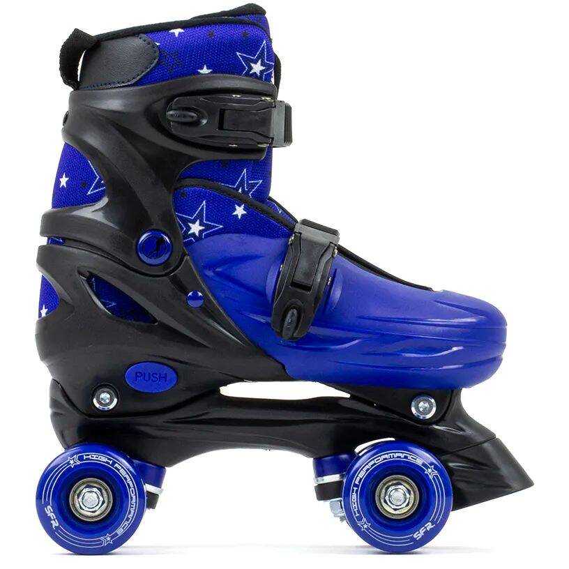 SFR Nebula Adjustable Roller Skates - Black/Blue