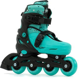 SFR Plasma Adjustable Inline Skates - Black/Green