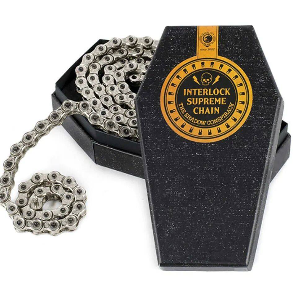 Shadow Interlock 1/8'' Supreme BMX Chain - Silver