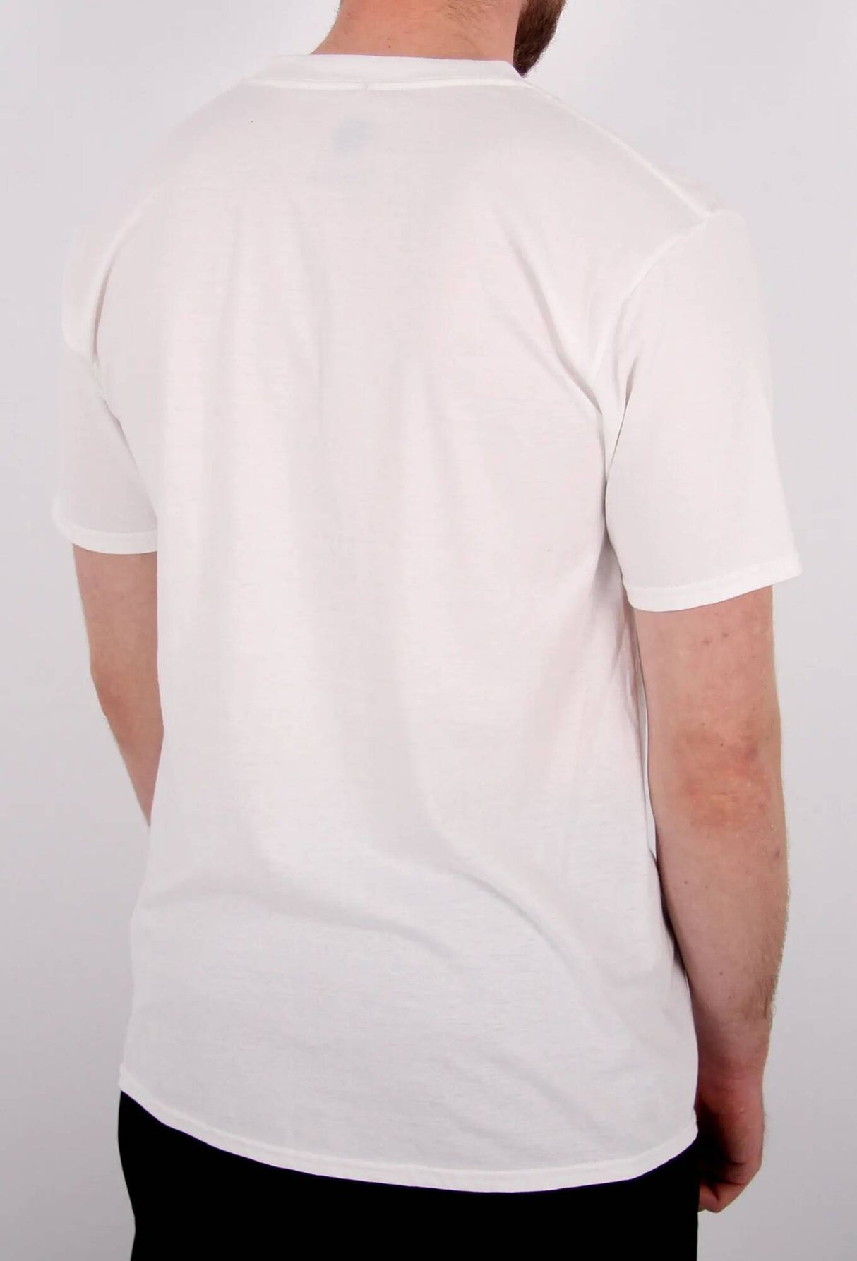 SkateHut Skate Logo T Shirt - White/Red
