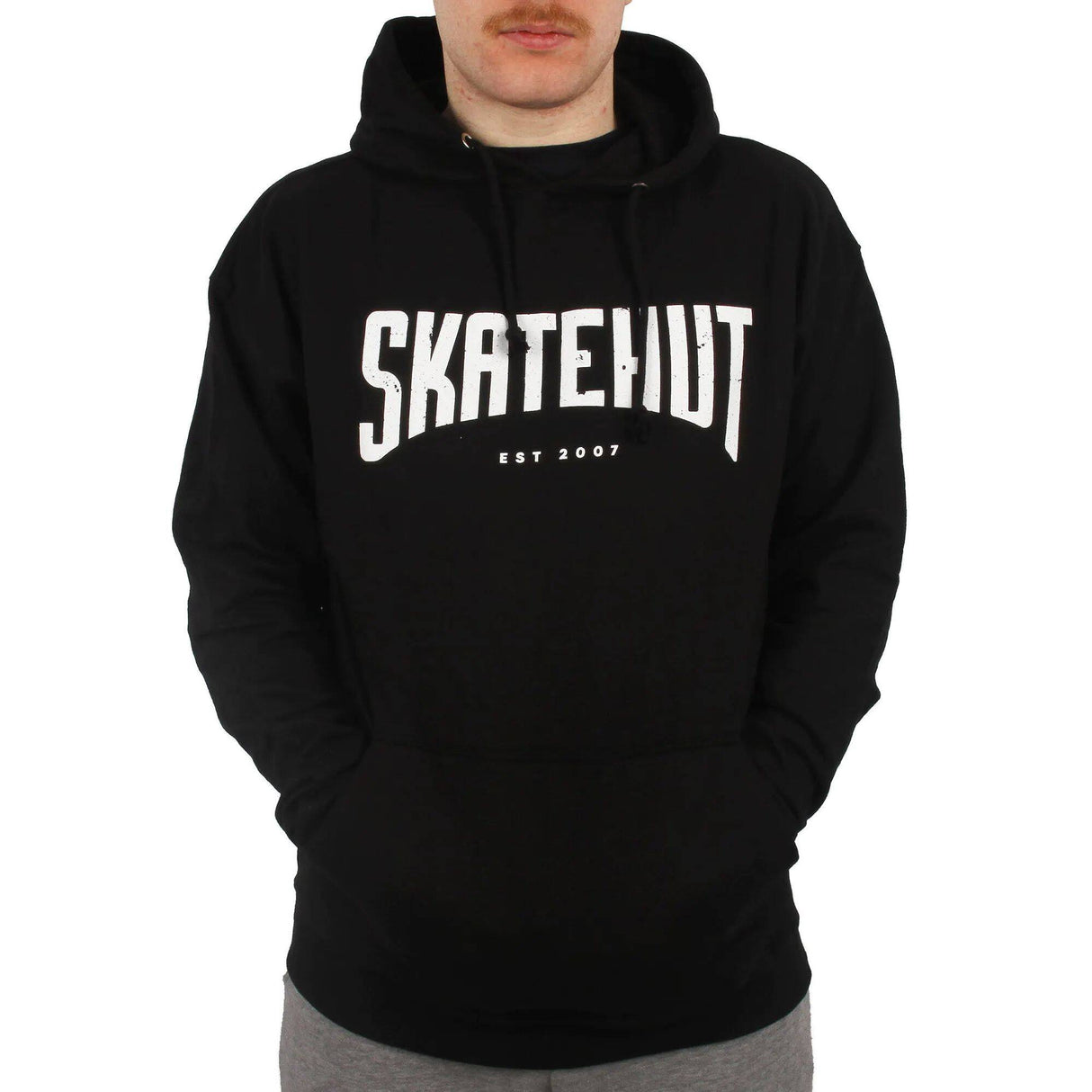 SkateHut Arc Hoodie - Black