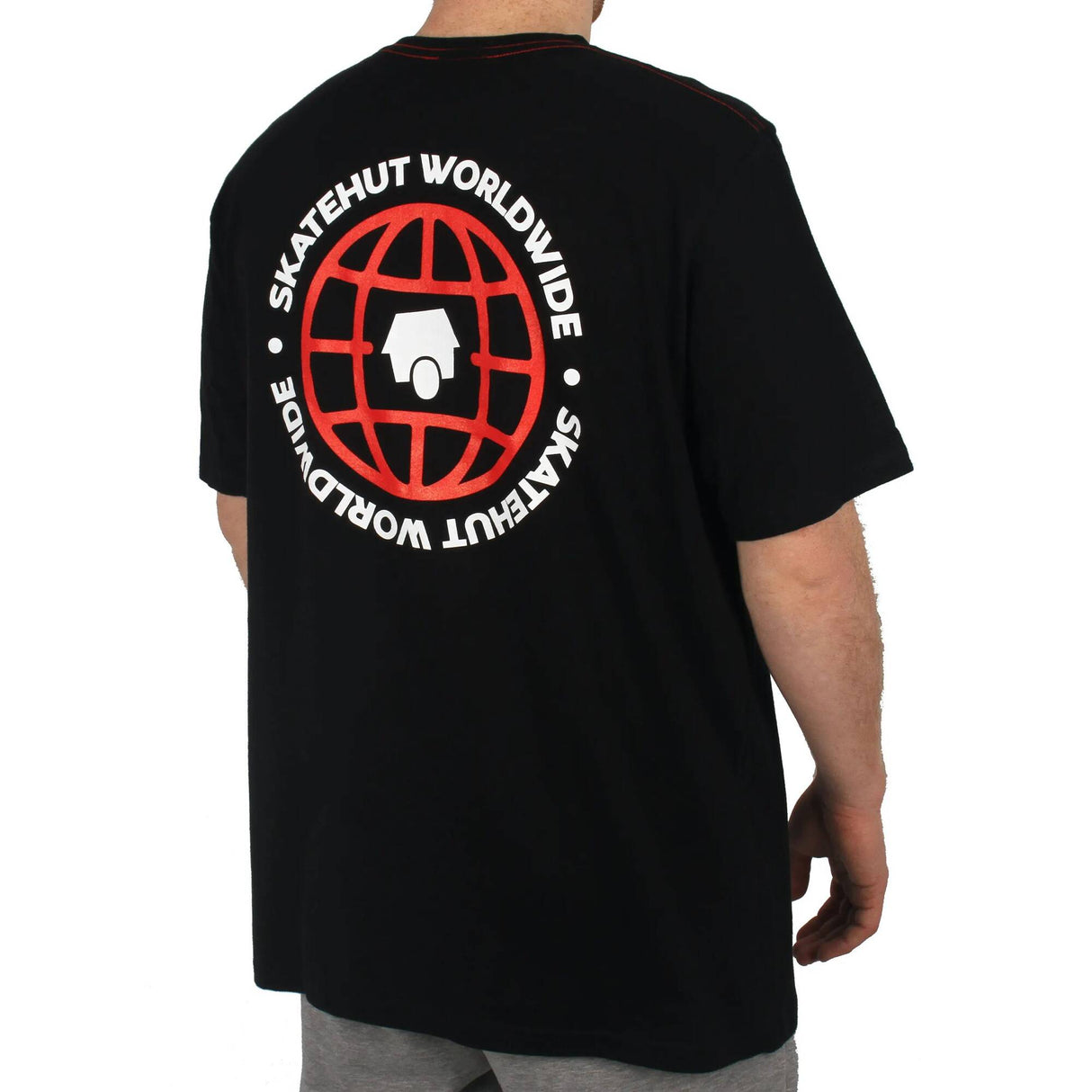 SkateHut Worldwide T Shirt - Black