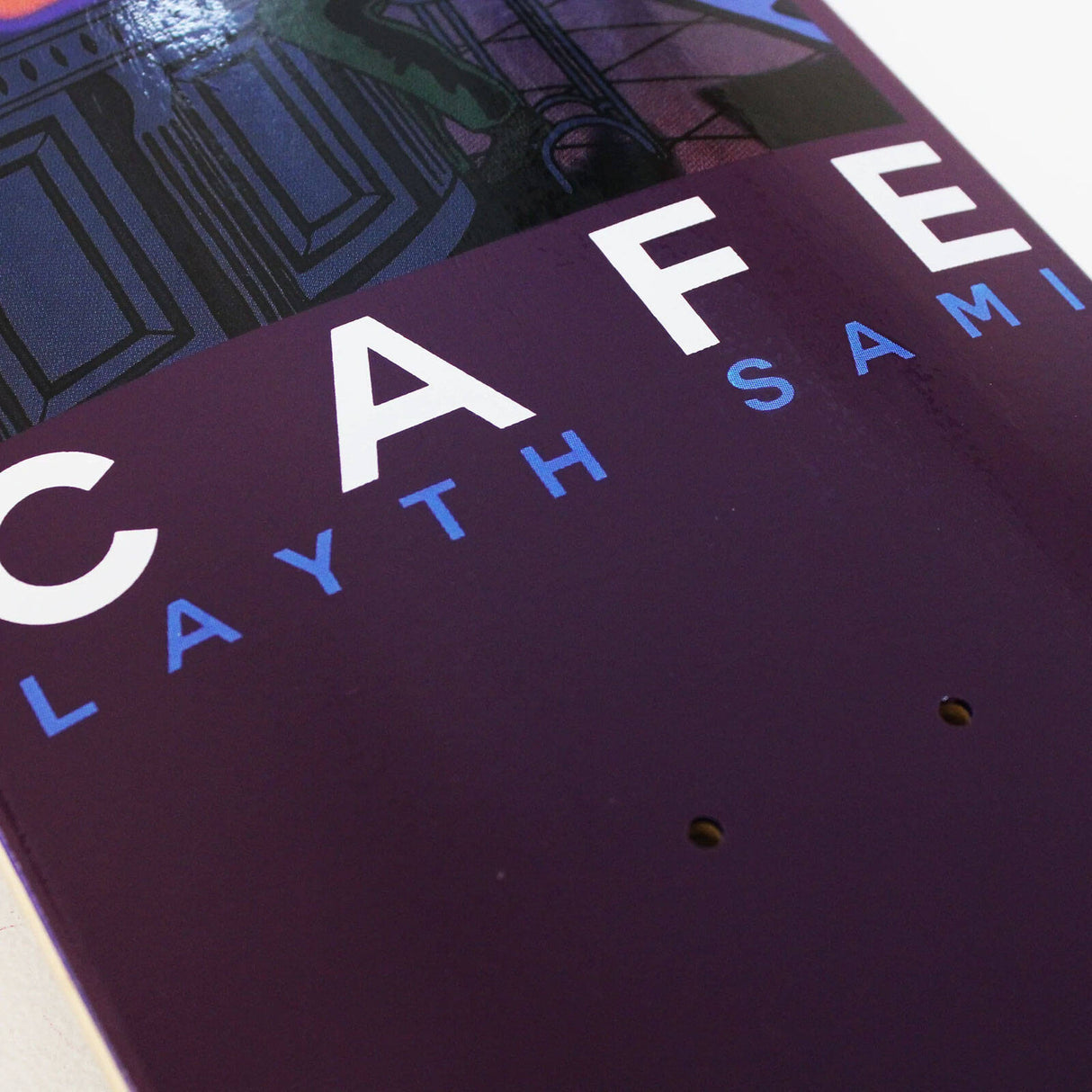 Skateboard Cafe Barfly Skateboard Deck - Purple 8"