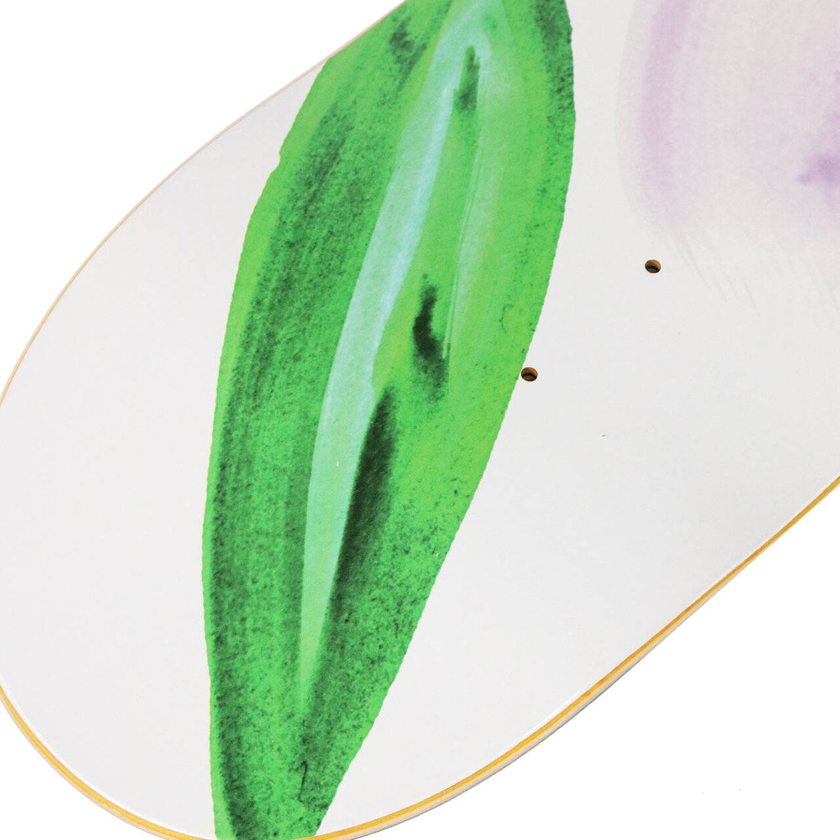 Skateboard Cafe Floral Skateboard Deck - White 8.5''